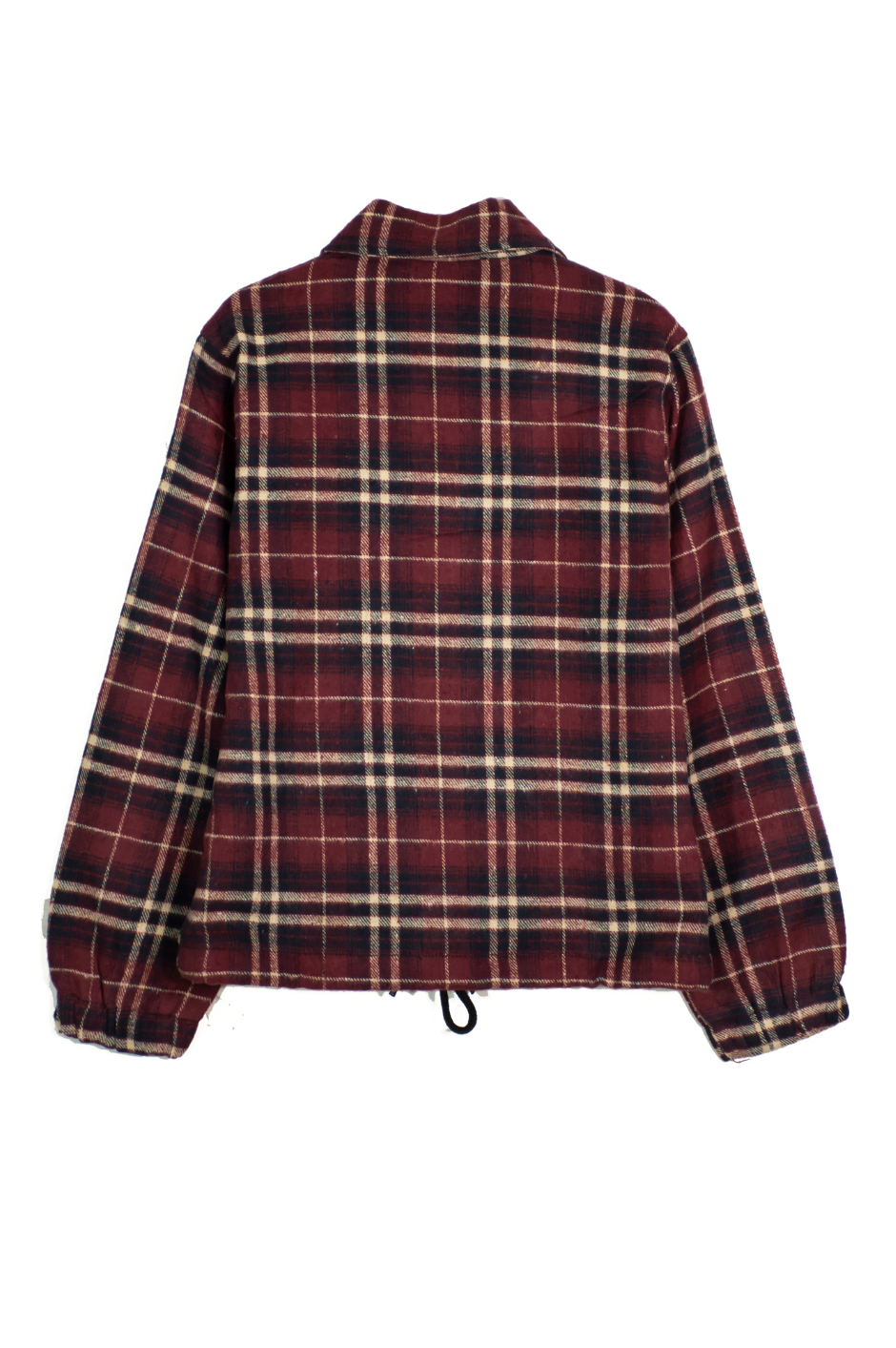 Brooklyn Plaid Pullover Jacket