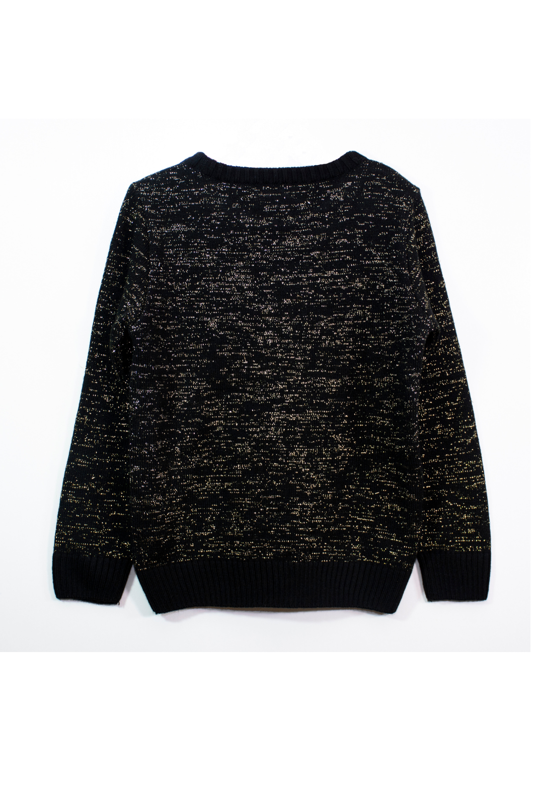 Embroidered Bee Sweater - Black