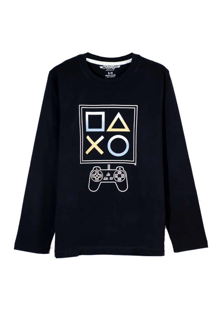 Gaming Graphic Long Sleeve Tee