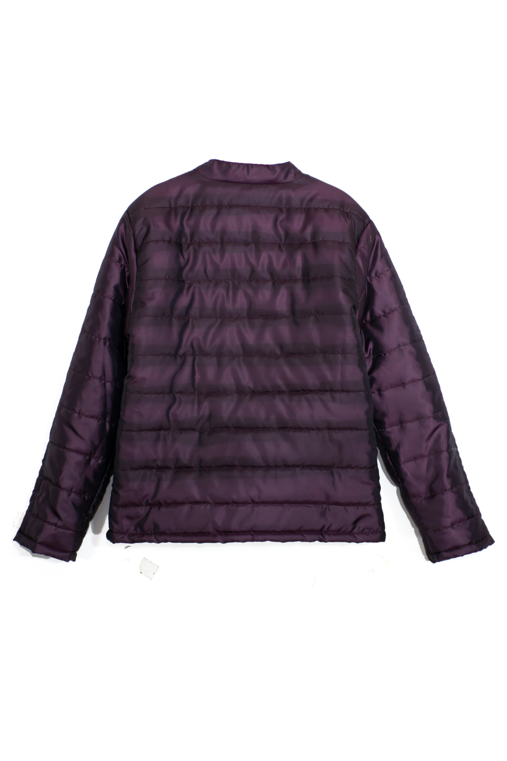 Quilted Puffer Jacket - Purple