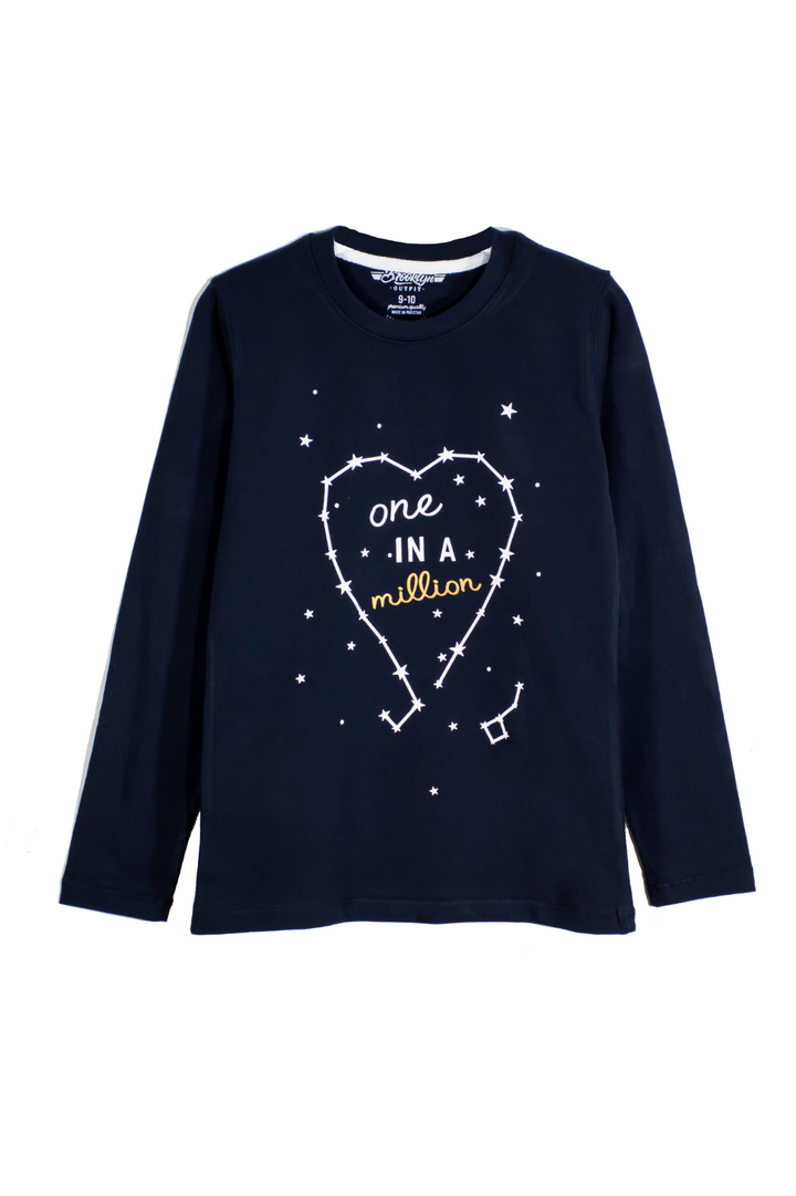 Constellation Graphic Long Sleeve Tee