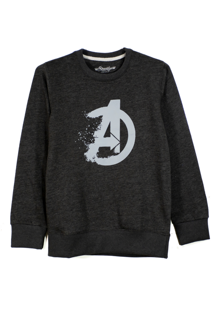 Avengers Logo Sweatshirt - Black
