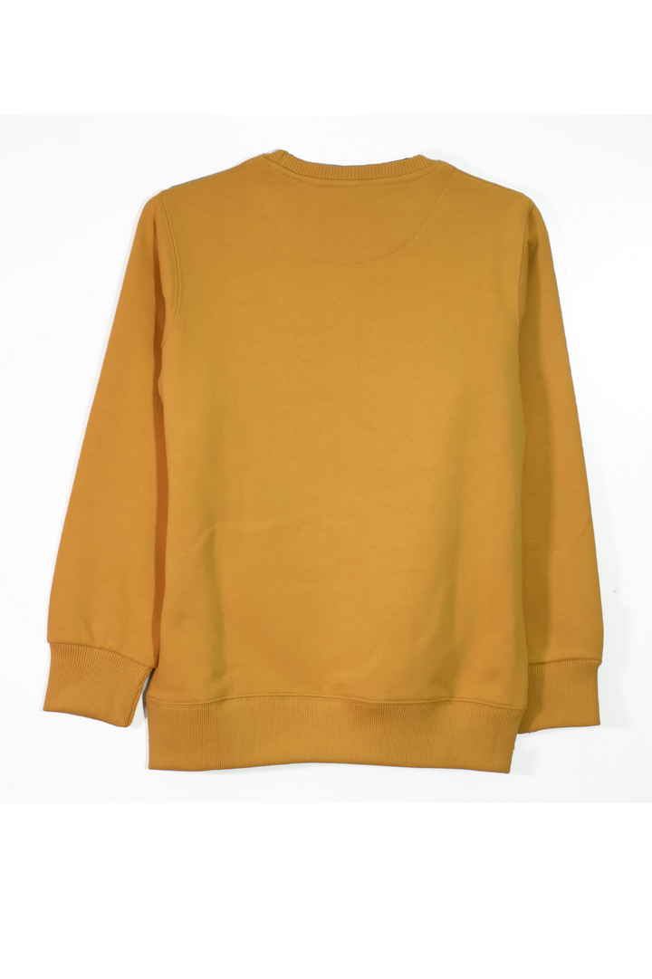 Player Motivational Sweatshirt - Mustard Yellow