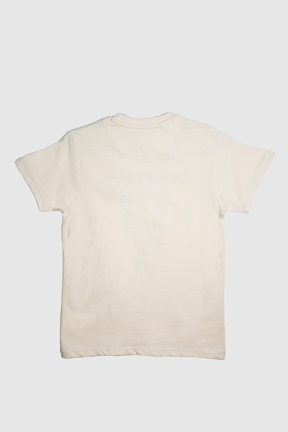 Boys Oatmeal T-Shirt With Astronaut Graphic