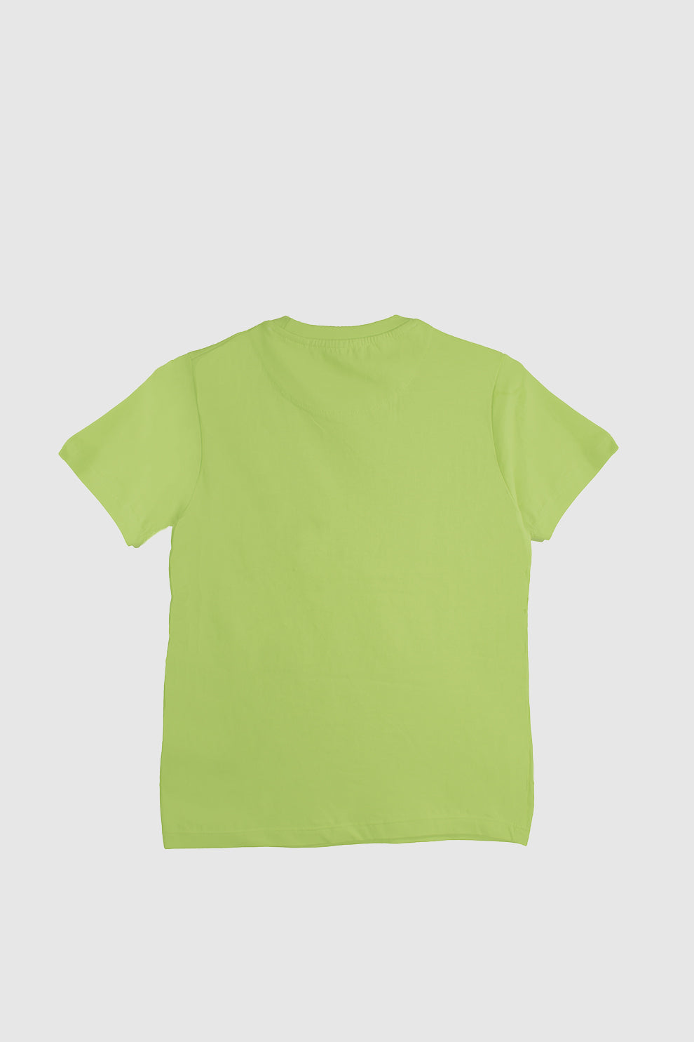 Boys Lt-Green T-Shirt With Lets Party Graphics