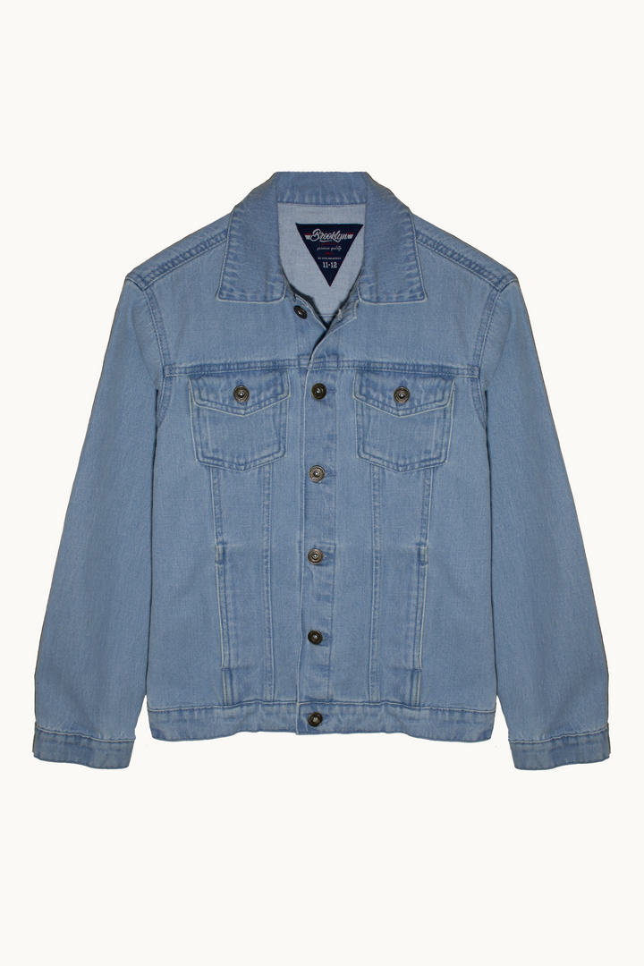 Boys Light Blue Denim Jacket