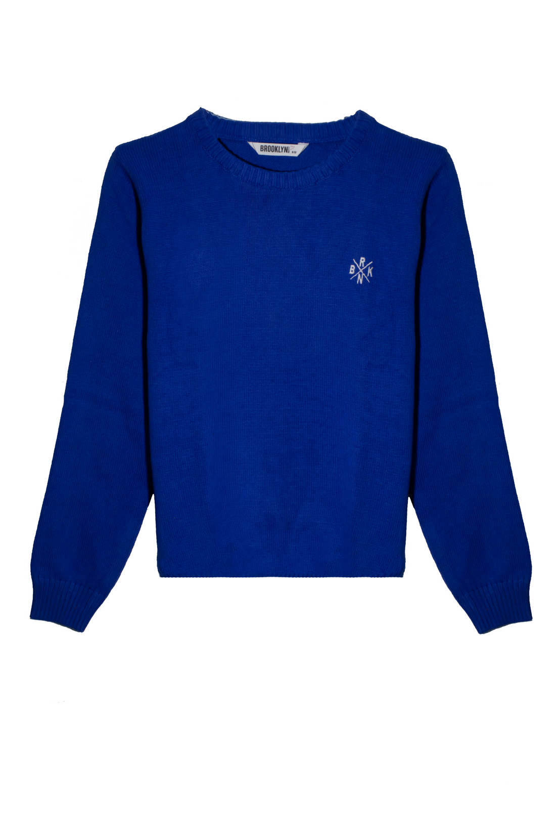 Boys Royal Blue Crew Neck Sweater