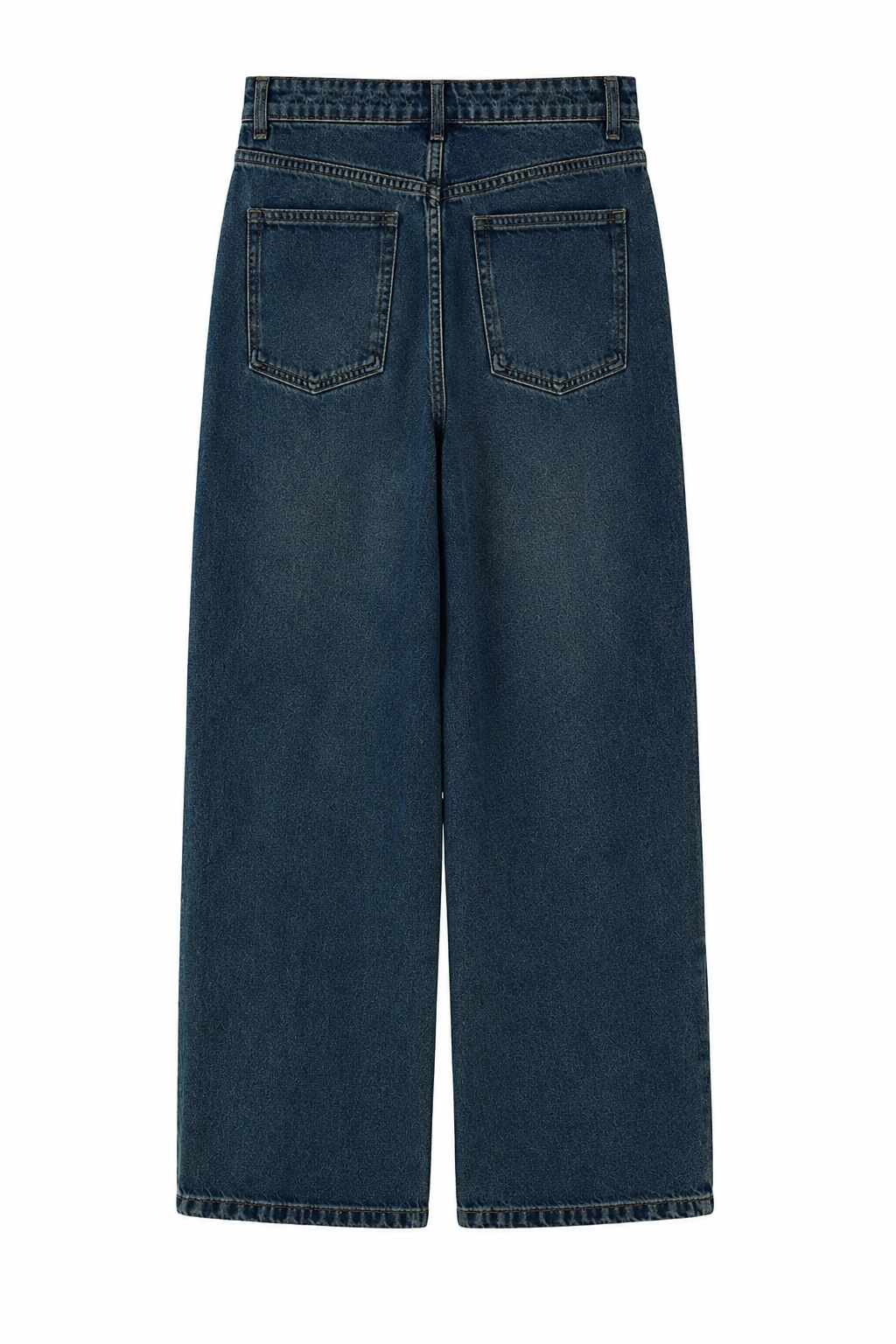 Vintage Wash Relaxed Jeans