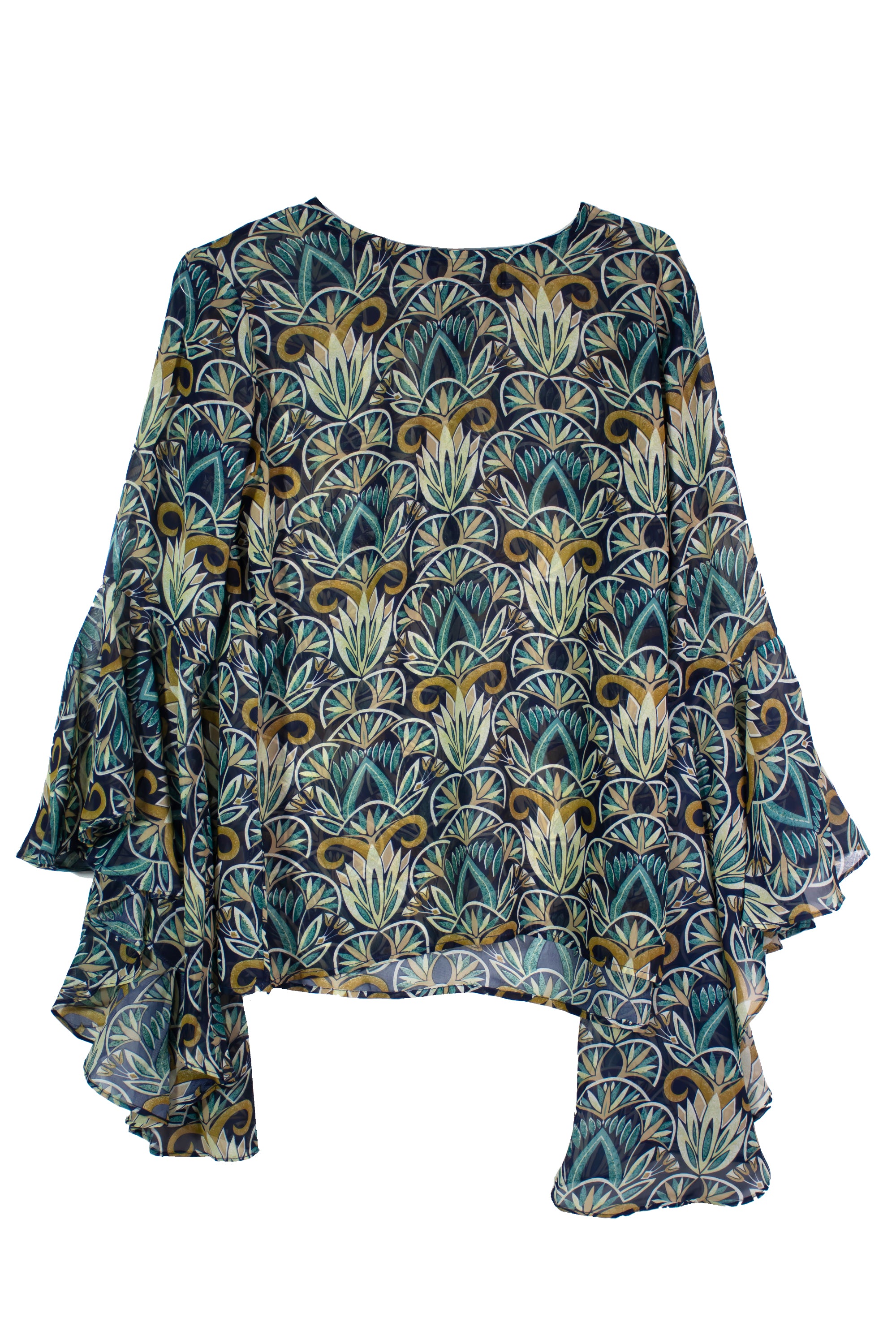 Women Multi Printed Peplum Top