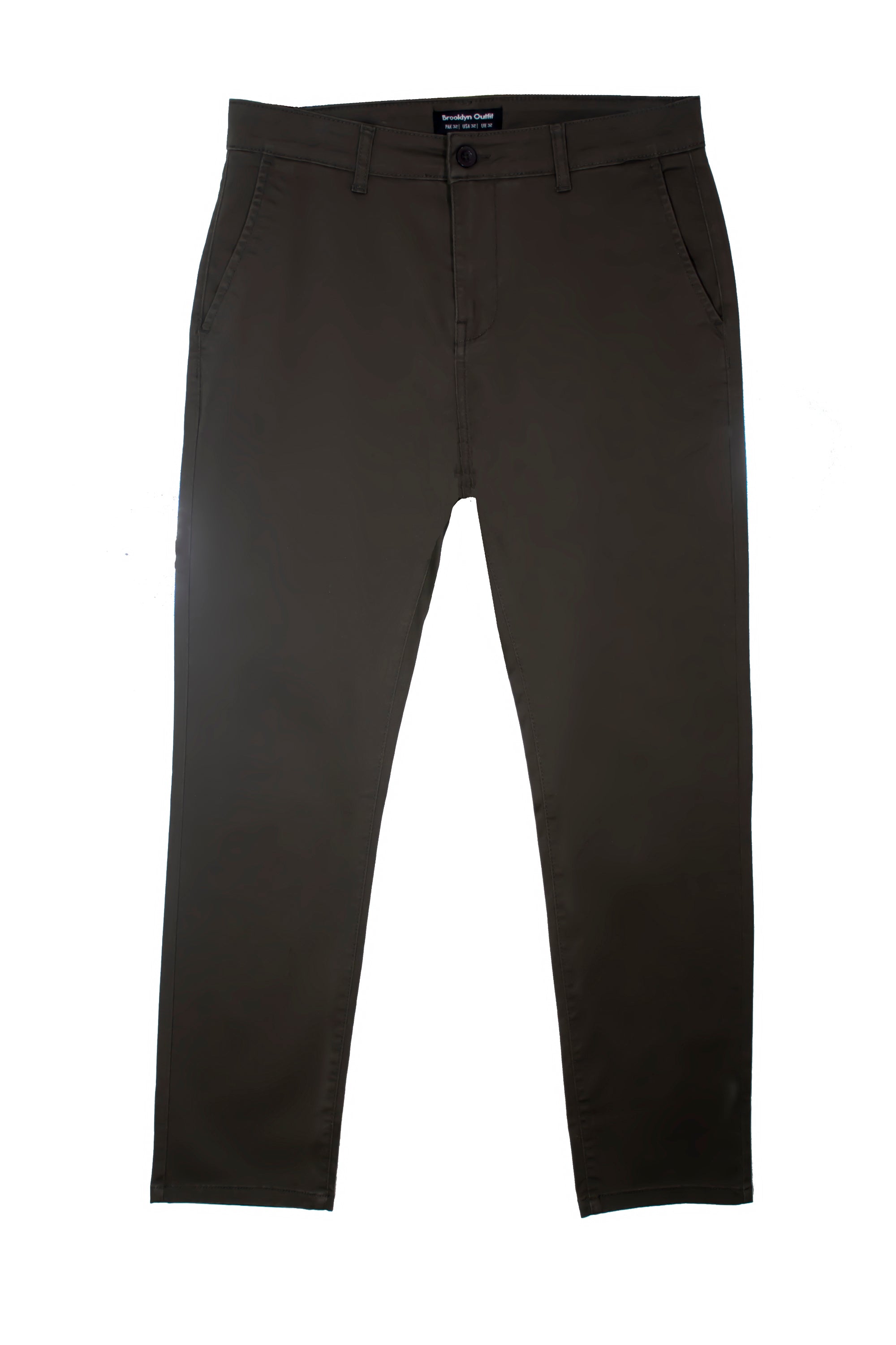 MEN TWILL CHINO-MOCHA