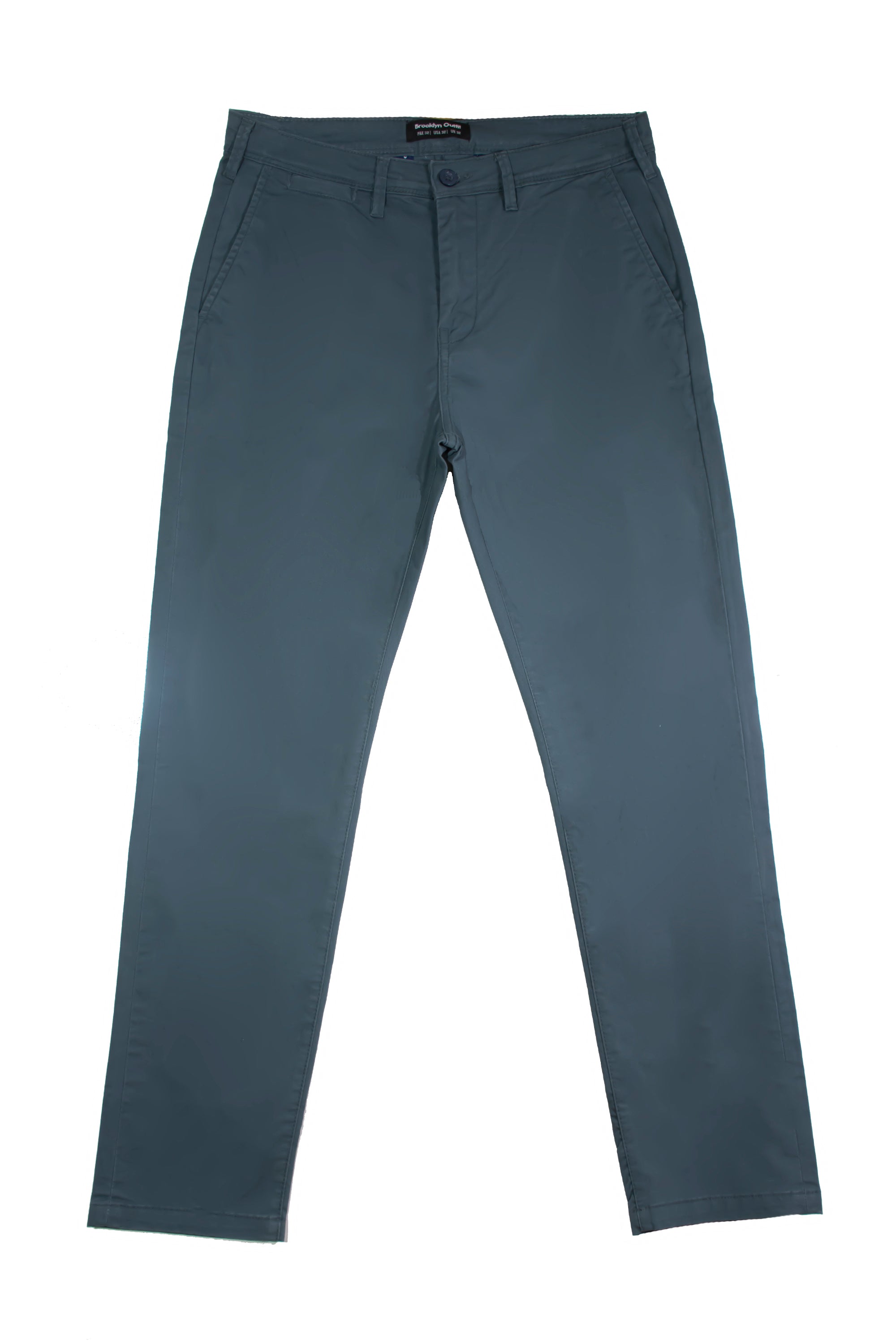 MEN TWILL CHINO-LT AQUA