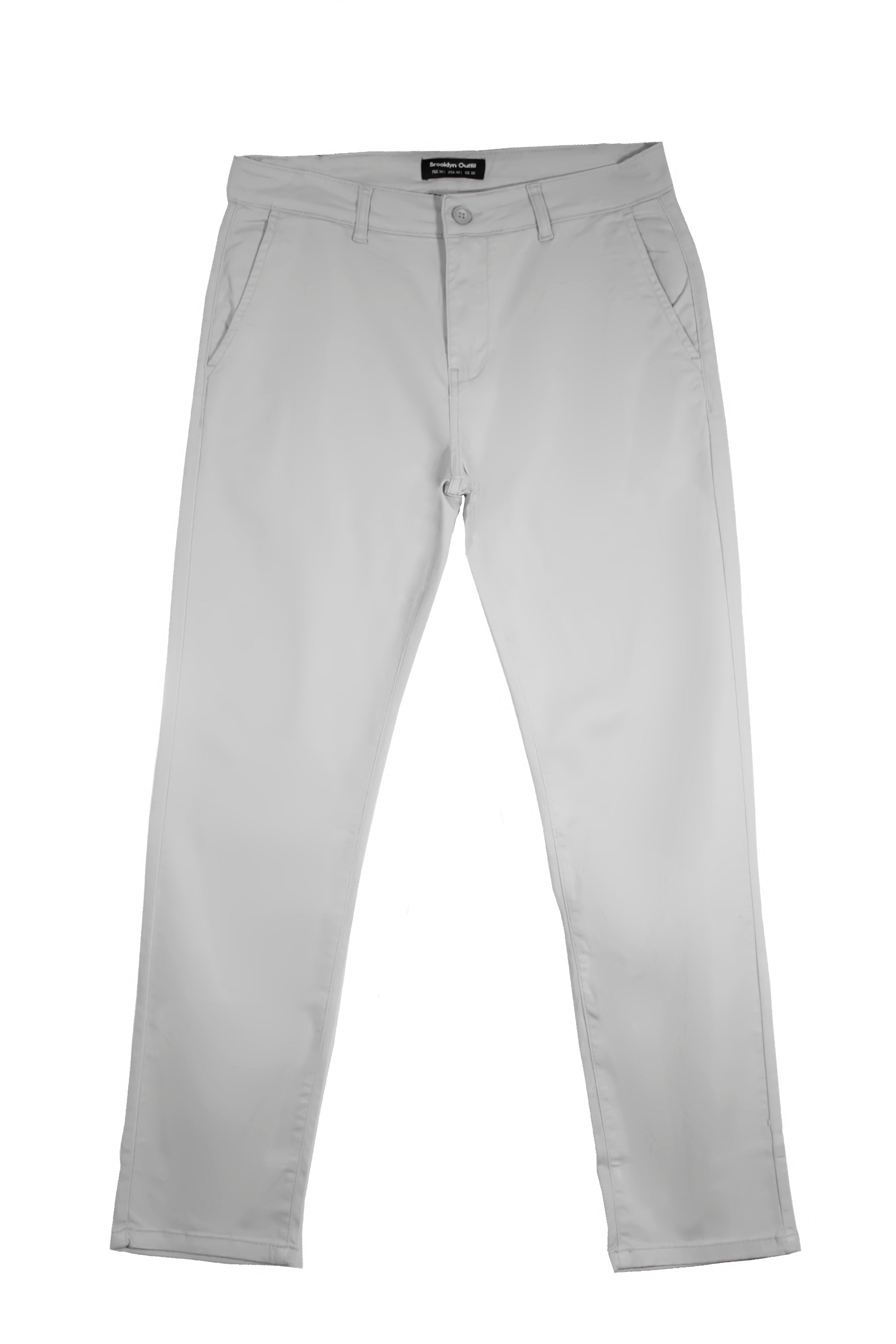MEN TWILL CHINO-LT.GREY