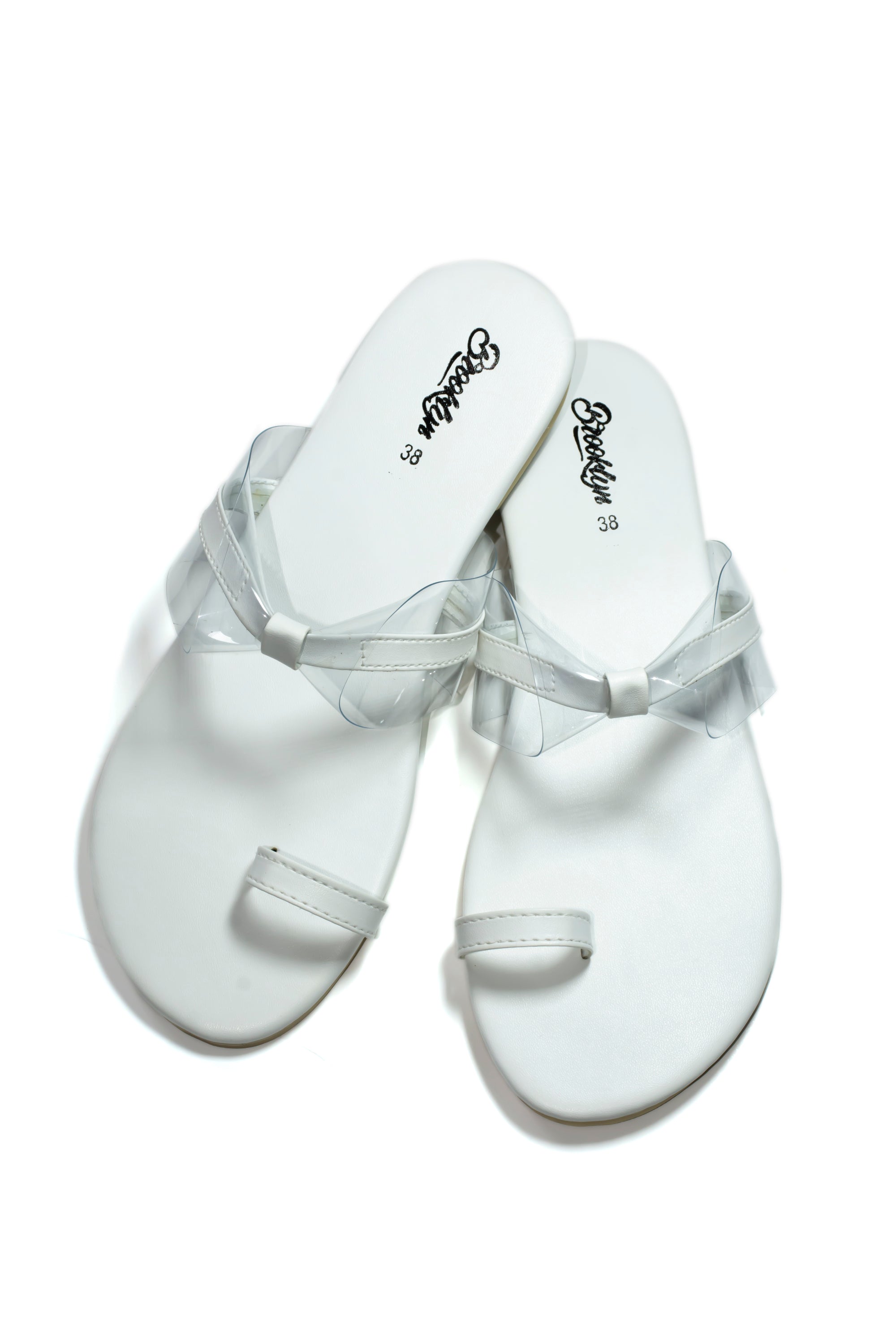 White Strappy Sandals