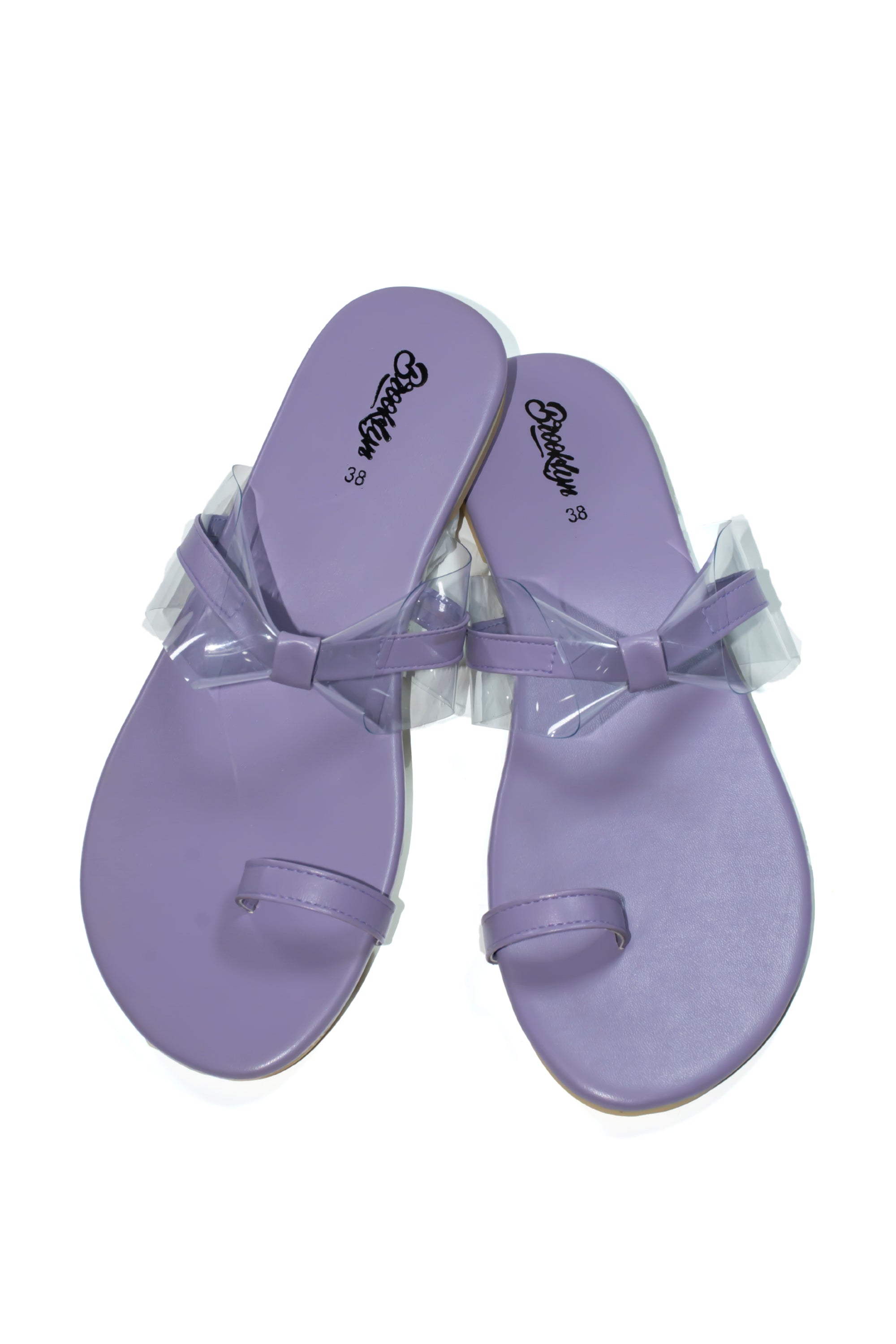 Lavender Strappy Sandals