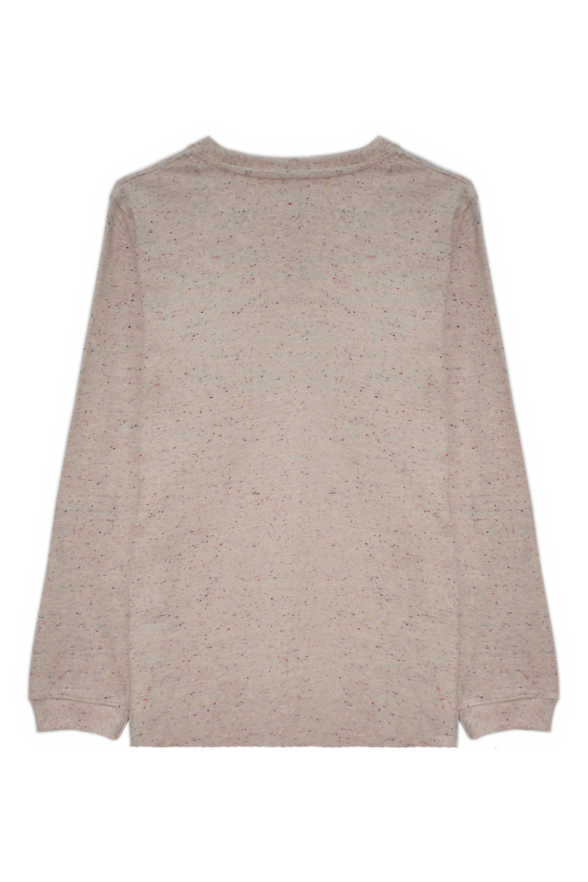 Men Regular Fit Multi Off-White T-Shirt with Pocket on Front