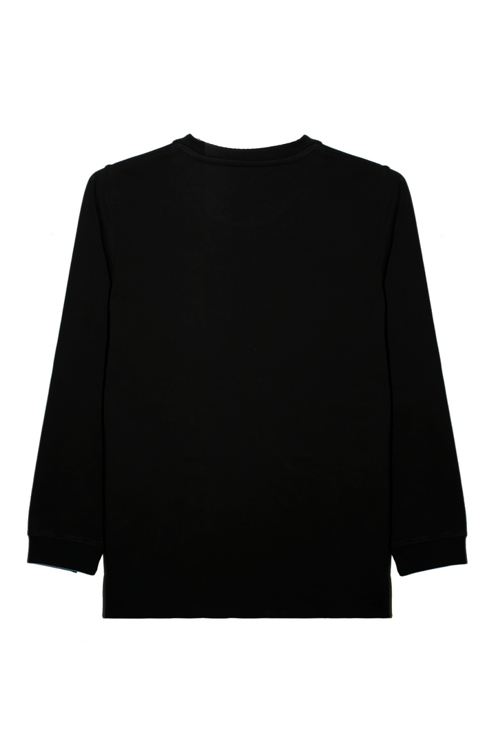 MEN REGULAR FIT BLACK T-SHIRT WITH NEW YORK PRINTING