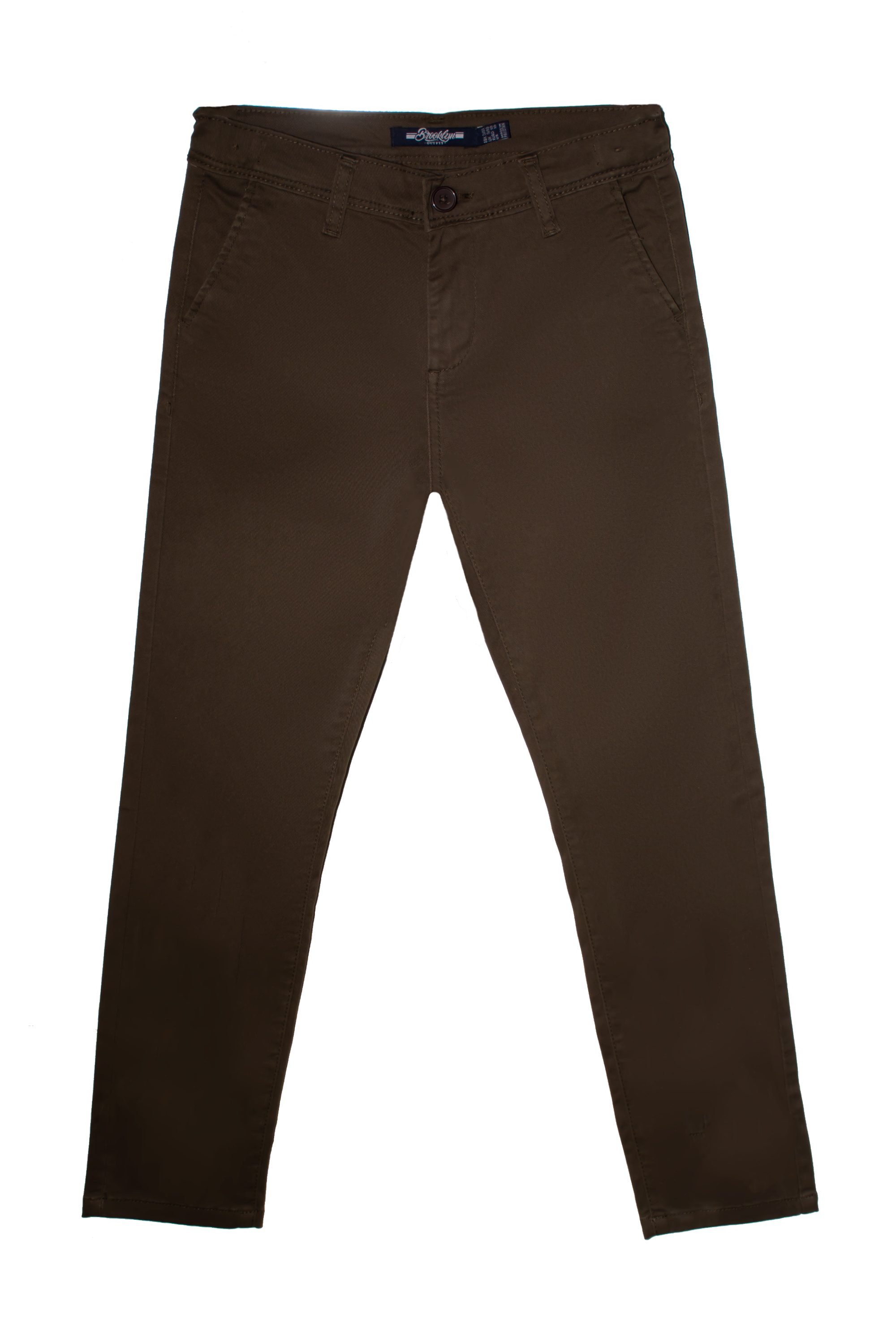 BOYS TWILL CHINO-MOCHA