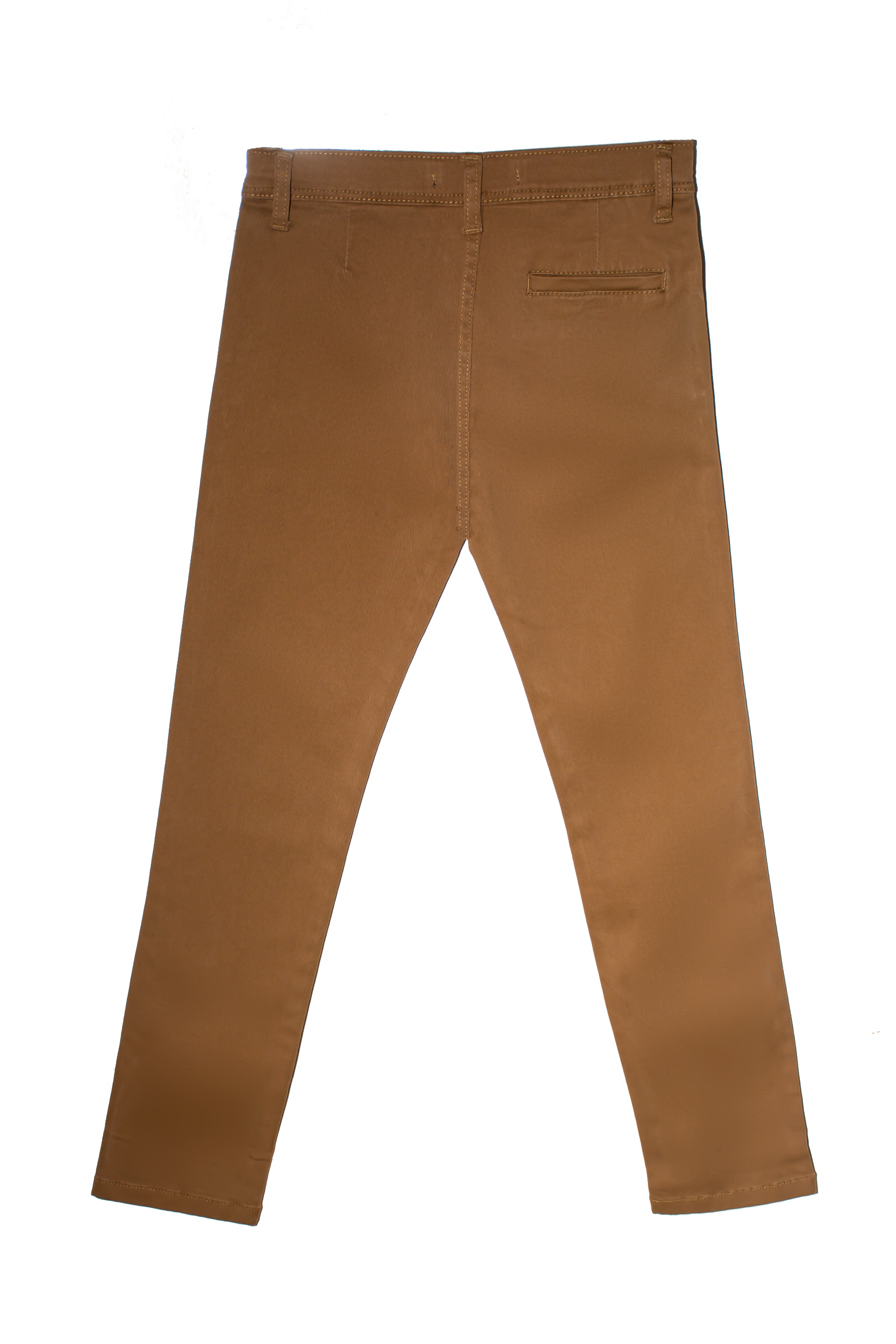 BOYS TWILL CHINO-BROWN