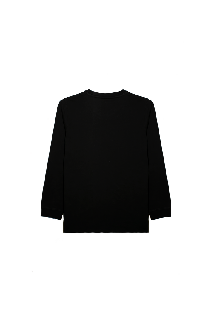 Boys Regular Fit Black T-Shirt with New York Printing