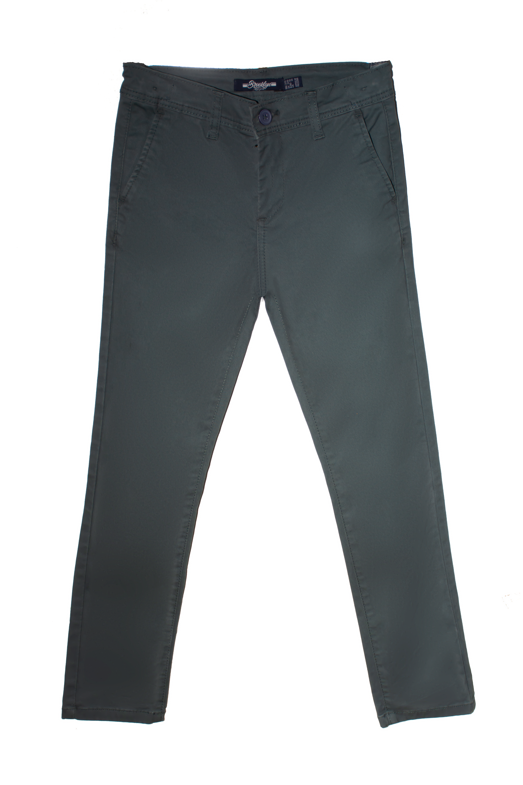 BOYS TWILL CHINO-LT AQUA