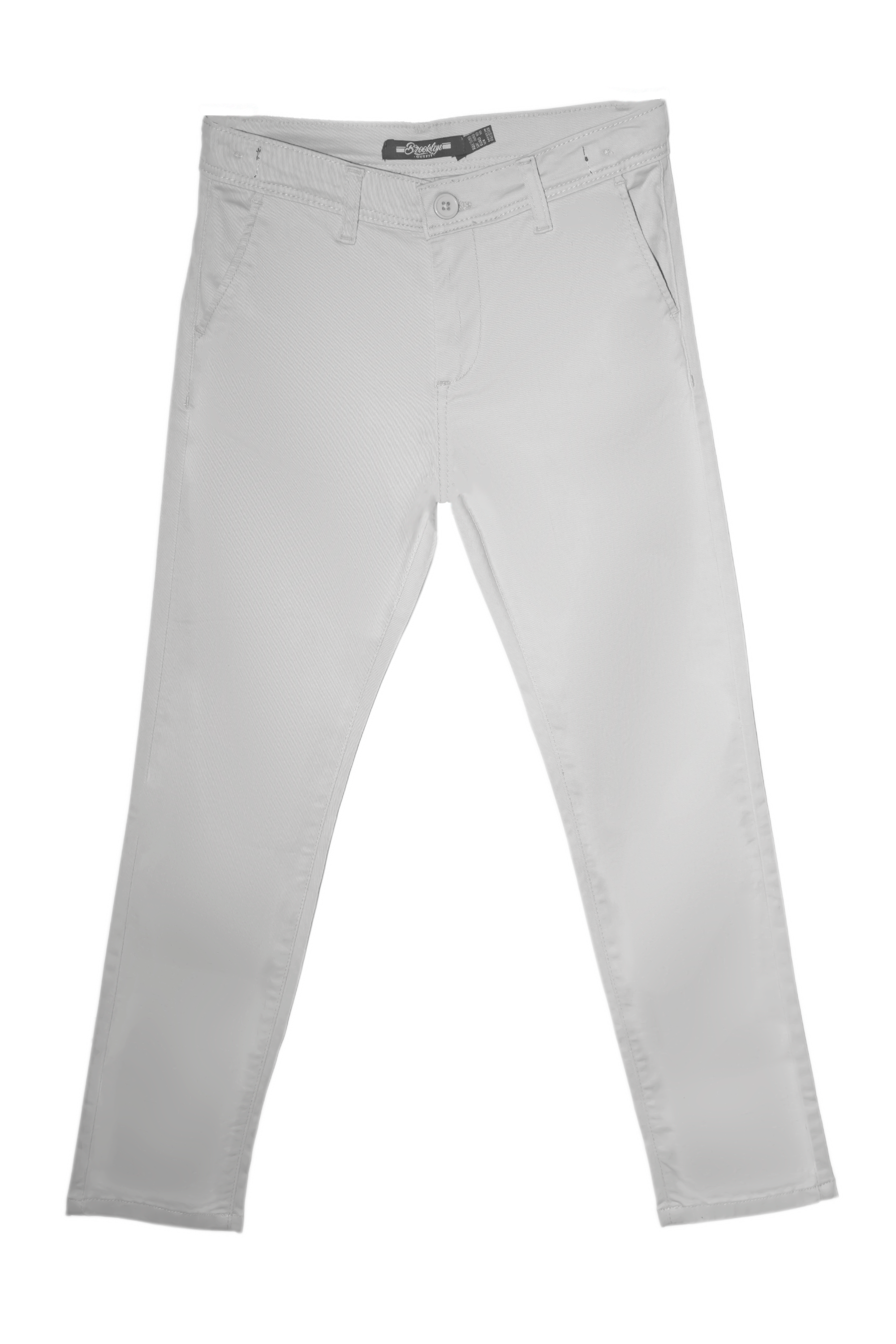 BOYS TWILL CHINO-LT.GREY