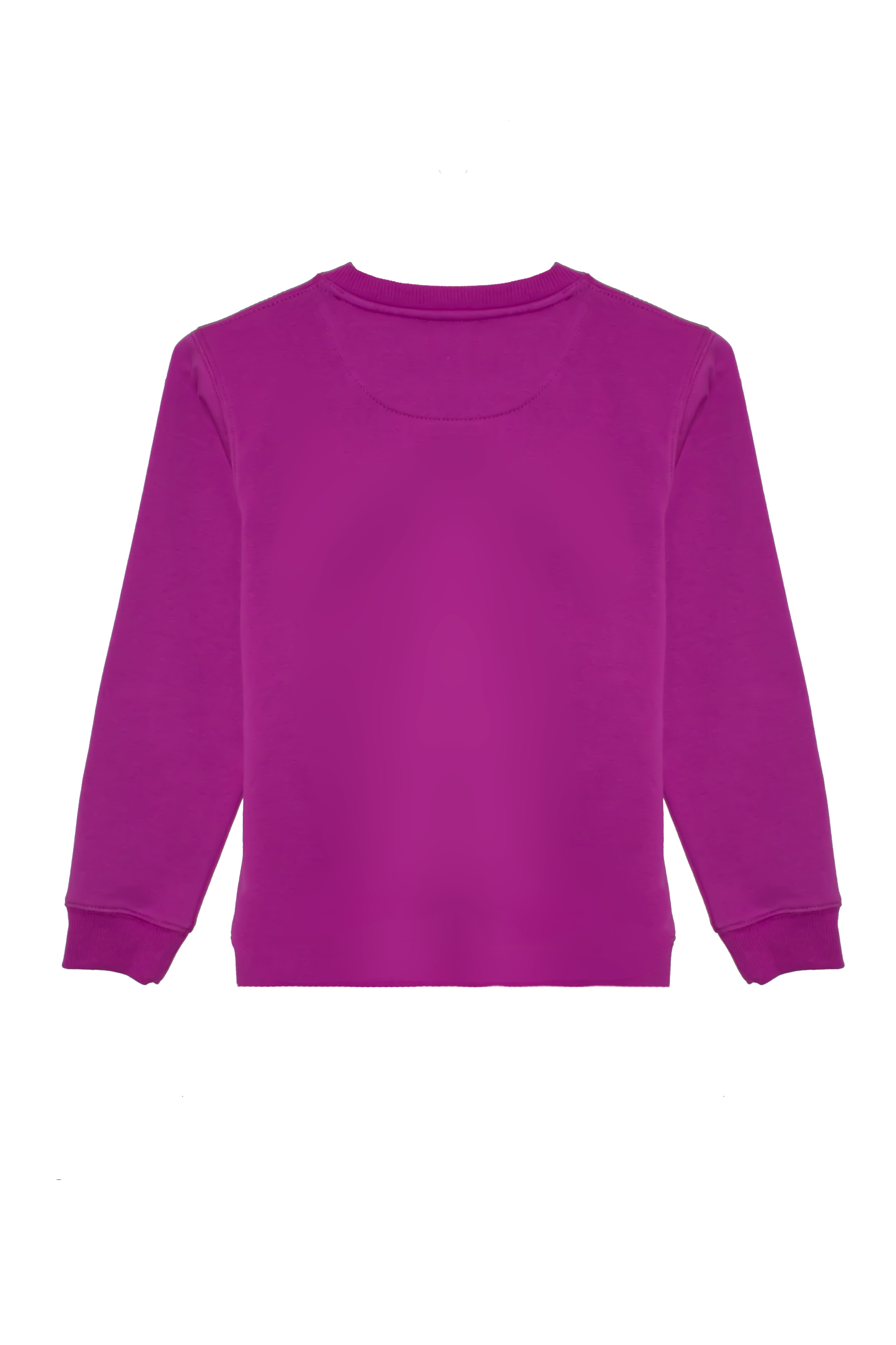 Girls Rose Violet Sweatshirt With No Rain Statement