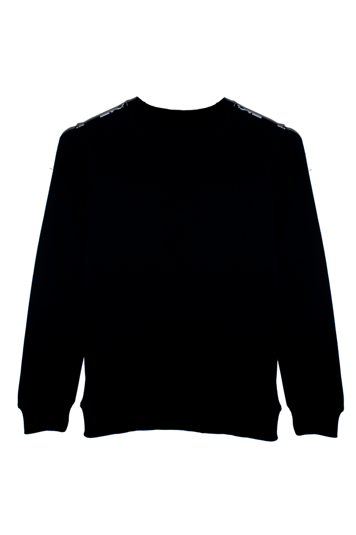 GIRLS BLACK SWEATSHIRT WITH MICKEY MOUSE PRINTING