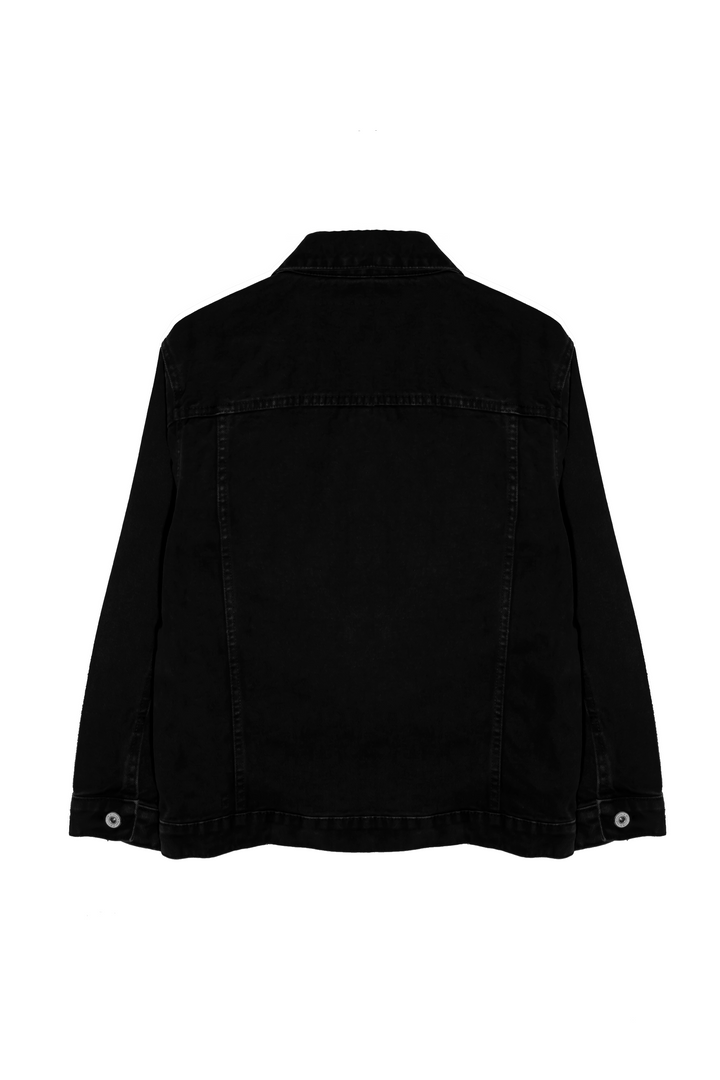 Boys Black Denim Jacket