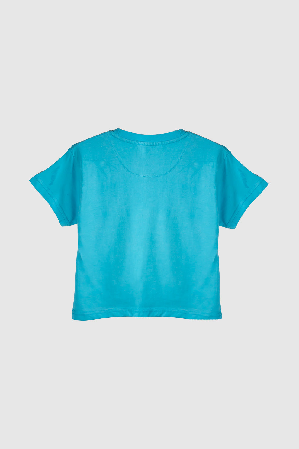 Girls Light Blue T-Shirt With Girls Rules Graphic