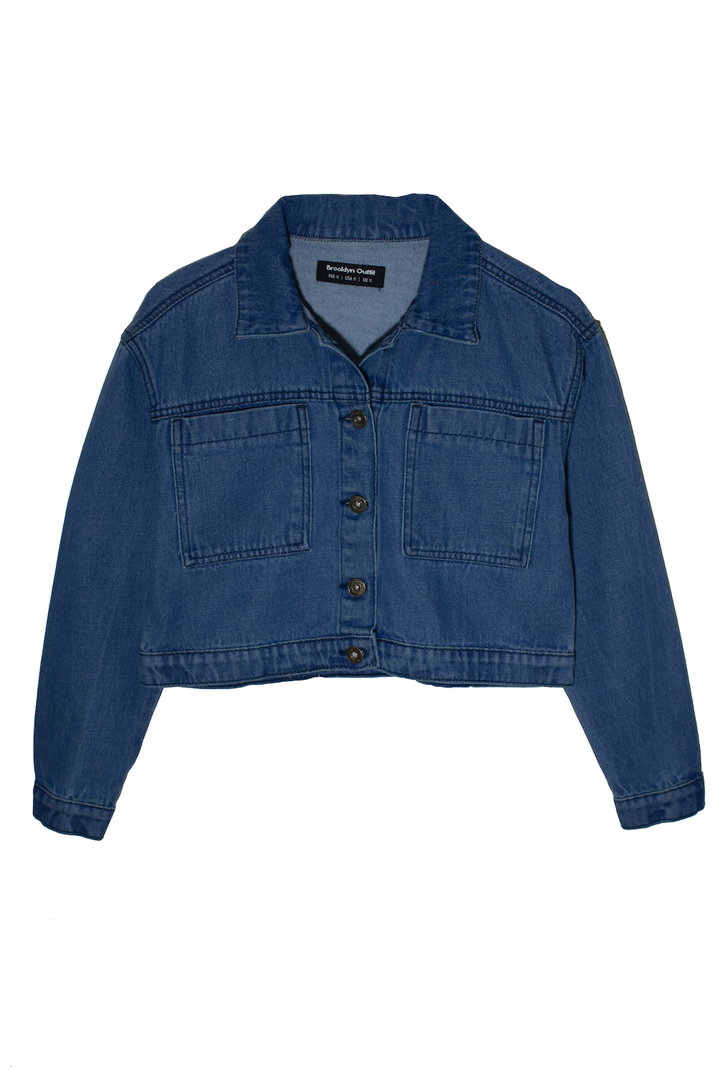Cropped Denim Jacket