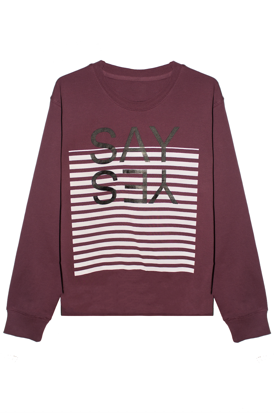 Striped Graphic Sweatshirt