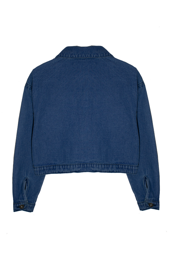 Cropped Denim Jacket