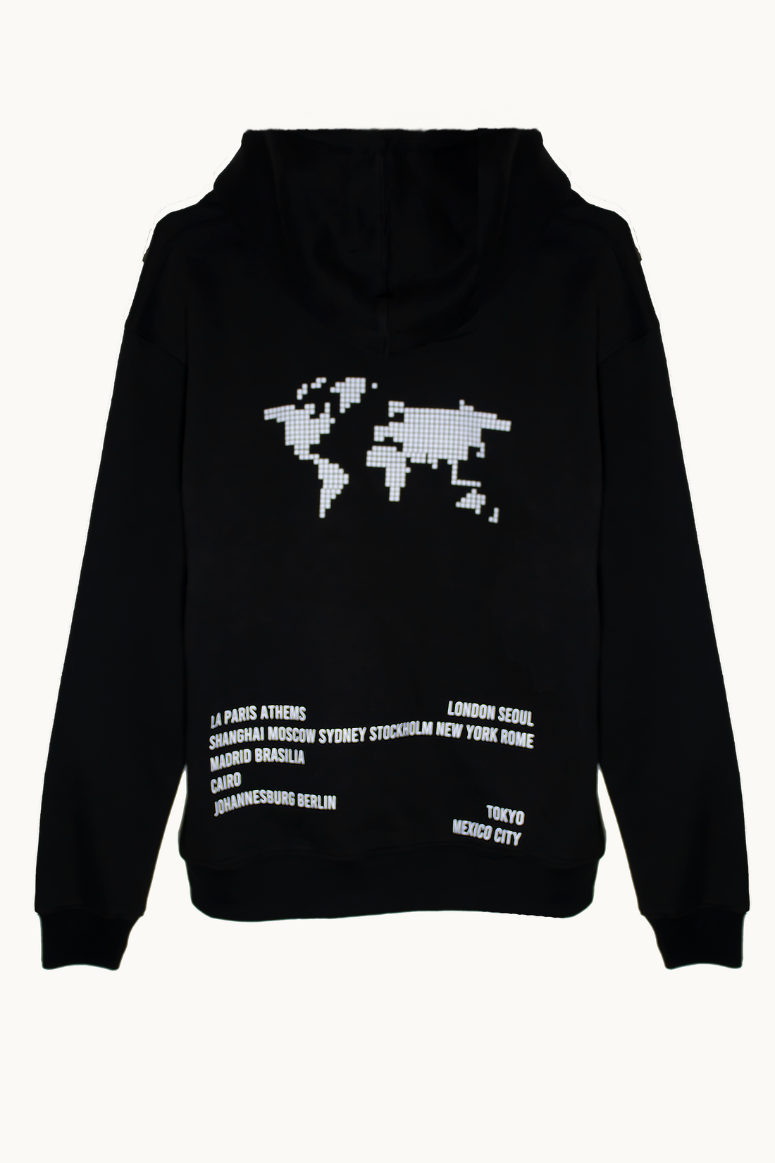 Global Cities Hoodie - Black