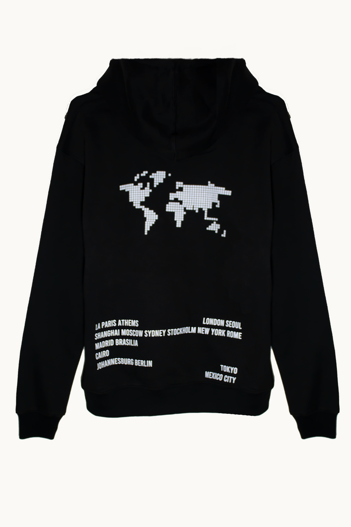 Global Cities Hoodie - Black
