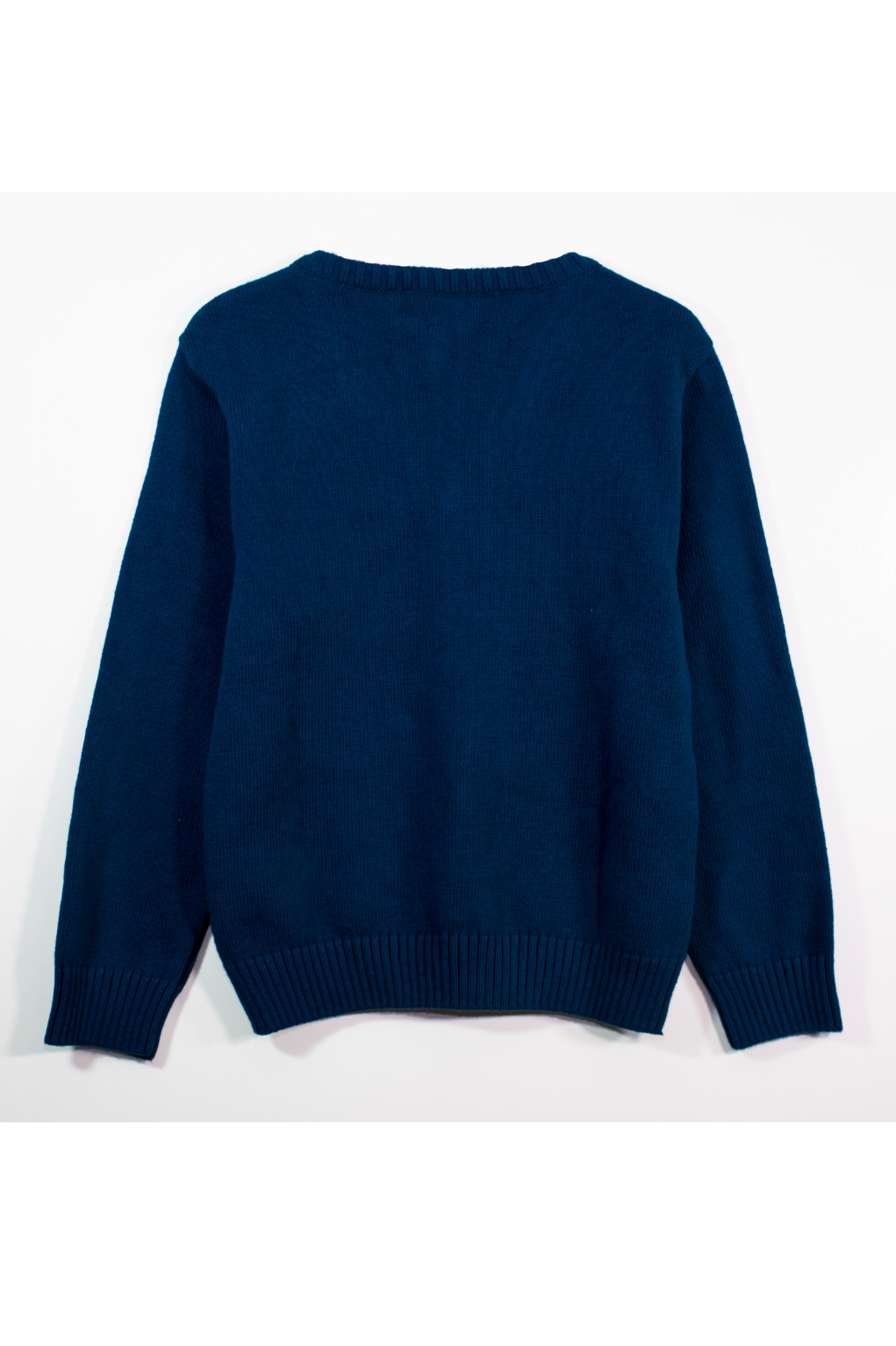 Classic V-Neck Sweater-Teal